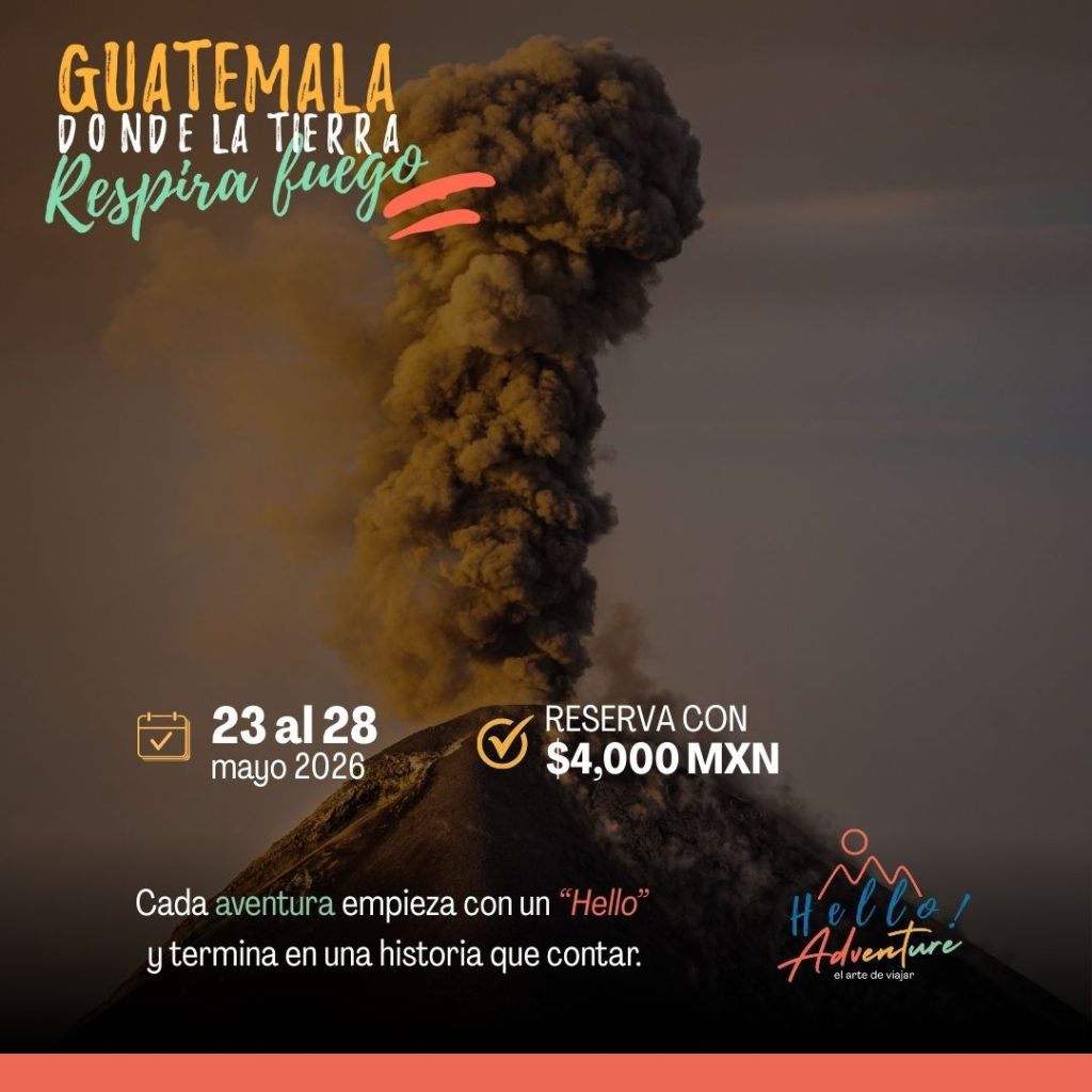 Guatemala, donde la tierra respira fuego