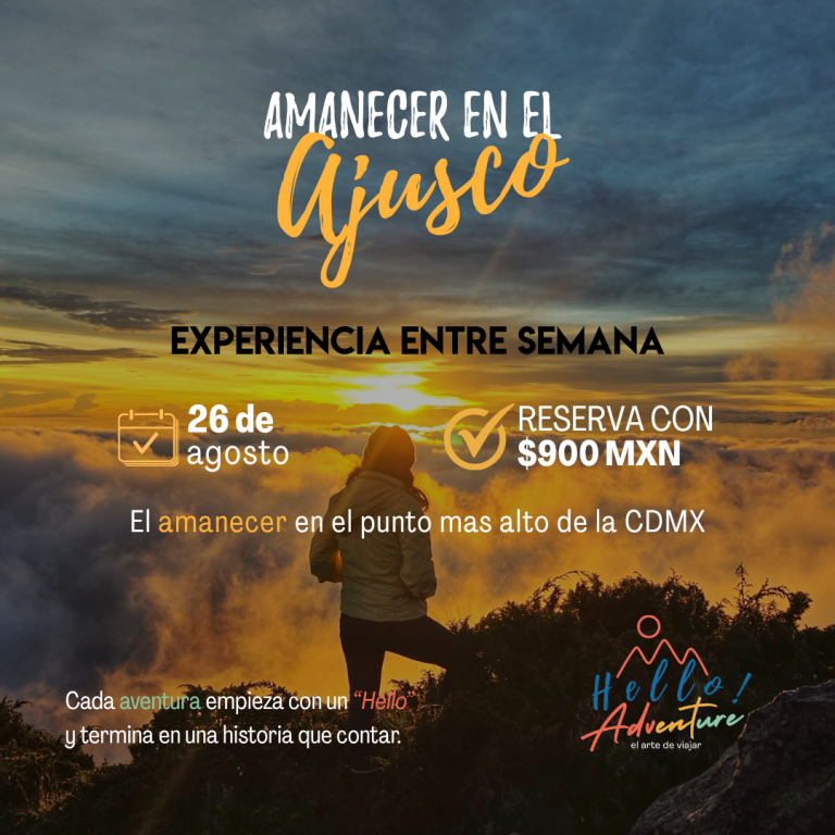 Ajusco, Amanecer
